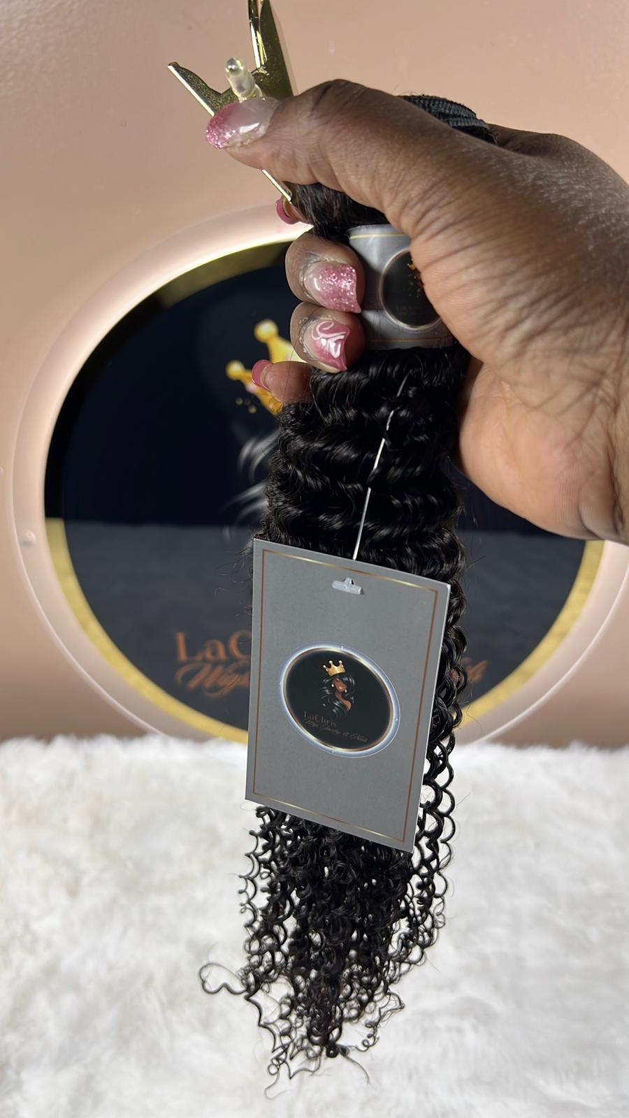 Virgin hair bundle texture
